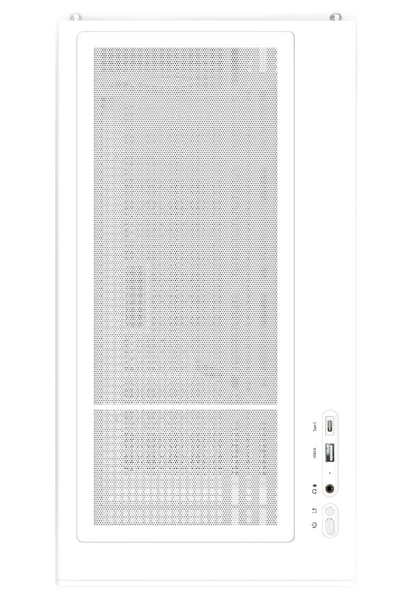Zalman skříň P10 White / miniT / 1x120mm fan ARGB / USB 3.0 / USB-C / temperované sklo / bílá