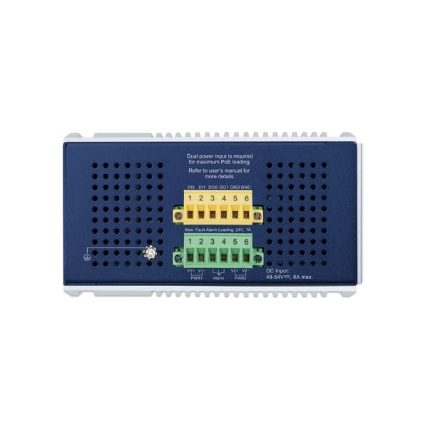 Planet IGS-4215-8UP4X průmyslový L2 switch, 8x1Gb, 4x10Gb SFP+,8x PoE 802.3bt 240W, -40~75°C, dual 48-54VDC,IP30,fanless