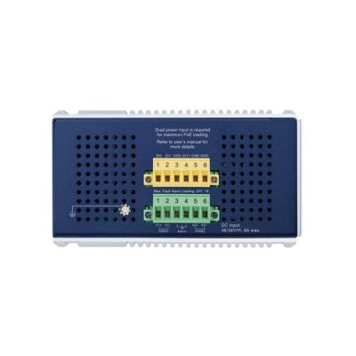 Planet IGS-4215-8UP4X průmyslový L2 switch, 8x1Gb, 4x10Gb SFP+,8x PoE 802.3bt 240W, -40~75°C, dual 48-54VDC,IP30,fanless