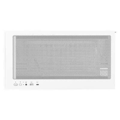 Zalman skříň P30 AIR White / miniT / 3x140mm fan ARGB / USB 3.0 / USB-C / temperované sklo / mesh panel / bílá