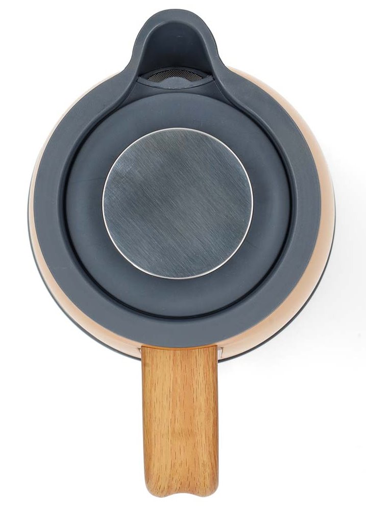 NEDIS rychlovarná konvice KAWK510EOR/ objem 1,7 l/ Soft-Touch/ 1850 - 2200 W/ nerezová ocel/ oranžová