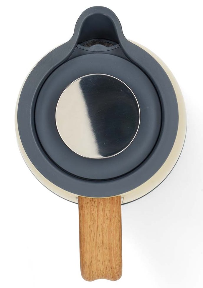 NEDIS rychlovarná konvice KAWK510EYW/ objem 1,7 l/ Soft-Touch/ 1850 - 2200 W/ nerezová ocel/ žlutá