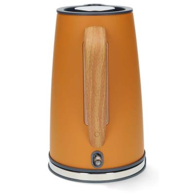 NEDIS rychlovarná konvice KAWK510EOR/ objem 1,7 l/ Soft-Touch/ 1850 - 2200 W/ nerezová ocel/ oranžová