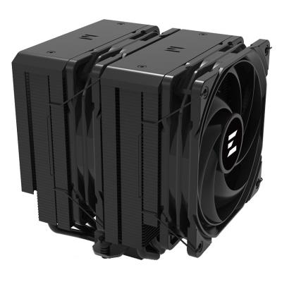 Zalman chladič CPU CNPS14X DUO Black / dual tower / 120mm ventilátor / 6x heatpipe / PWM / výška 159mm / pro AMD i Intel