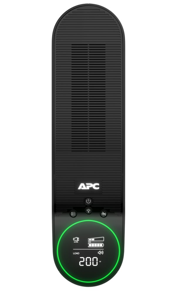 APC Back-UPS Pro 2200VA for Gaming, 230V, Pure Sinewave, LCD, Black, Schuko