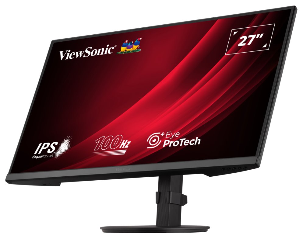 ViewSonic VA2708-HDJ / 27"/ IPS/ 16:9/ 1920x1080/ 5 ms/ 100Hz/ 250cd/m2/ HDMI / VGA / výšk. nast.