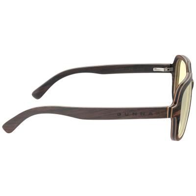 GUNNAR kancelářske/herní brýle HUMBOLDT EBONY * jantárová skla * BLF 65 * GUNNAR focus