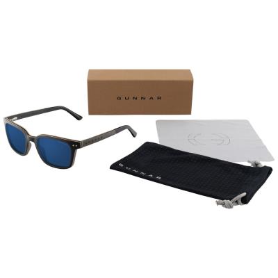 GUNNAR kancelářske/herní brýle MUIR EBONY * sluneční skla * BLF 98 * GUNNAR focus