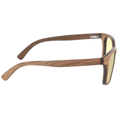 GUNNAR kancelářske/herní brýle GROOT WALNUT * jantárová skla * BLF 65 * GUNNAR focus