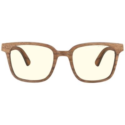 GUNNAR kancelářske/herní brýle GROOT WALNUT * čírá  skla * BLF 35  * GUNNAR focus