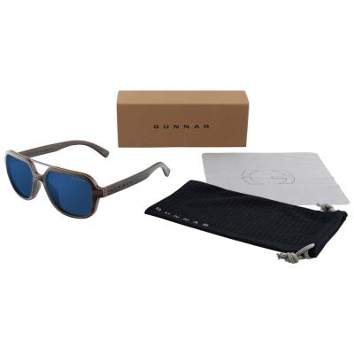 GUNNAR kancelářske/herní brýle HUMBOLDT EBONY * sluneční skla * BLF 98 * GUNNAR focus