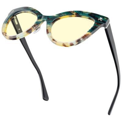 GUNNAR kancelářske/herní brýle SANDY GREEN CACTUS * jantárová skla * BLF 65 * GUNNAR focus