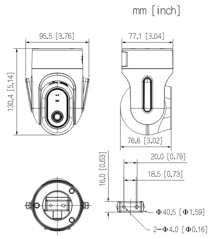 DAHUA IP kamera H2C/ vnitřní/ Wi-Fi/ 2Mpix/ objektiv 4mm/ H.265/ IR až 15m/ CZ app