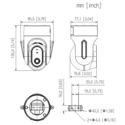 DAHUA IP kamera H4C/ vnitřní/ Wi-Fi/ 4Mpix/ objektiv 4mm/ H.265/ IR až 15m/ CZ app