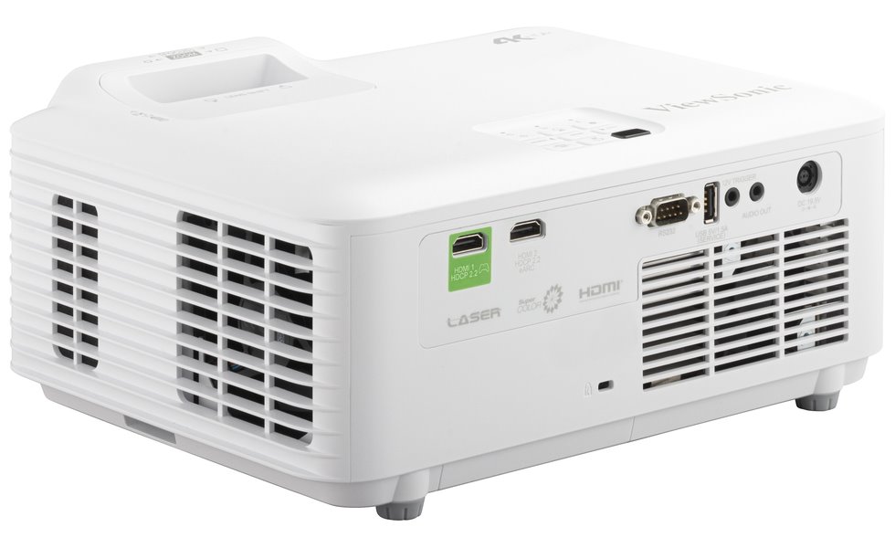 ViewSonic LX700-4K/DLP laser/3500 ANSI/3000000:1/Repro/2xHDMI/USB/RS232/Xbox cert./bílý