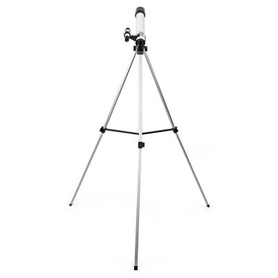 NEDIS teleskop SCTE5060WT/ clona 50 mm/ ohnisková vzdálenost 600 mm/ hledáček 5 x 24/ výška 125 cm/ Tripod/ bílo-černý
