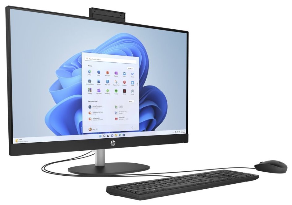 HP 27-cr0004nc/ AiO/ Ryzen 7 7730U/ 32GB DDR4/ 1TB SSD/ AMD Integrated/ 27" FHD,matný/ W11H/ kbd+myš/ černý