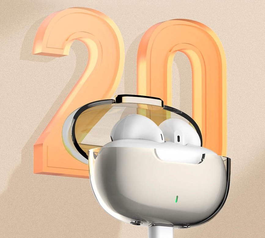 Colorway bezdrátová sluchátka + mikrofon/ TWS/ CW-TWS2WT/ bílá