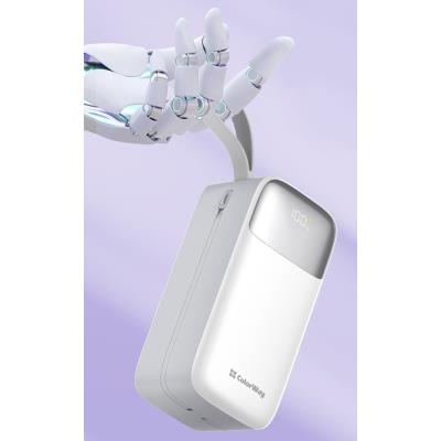 COLORWAY powerbanka/ 50 000mAh/ 1x USB QC3.0/ USB-C/ Lightning/ 22,5W/ Bílá