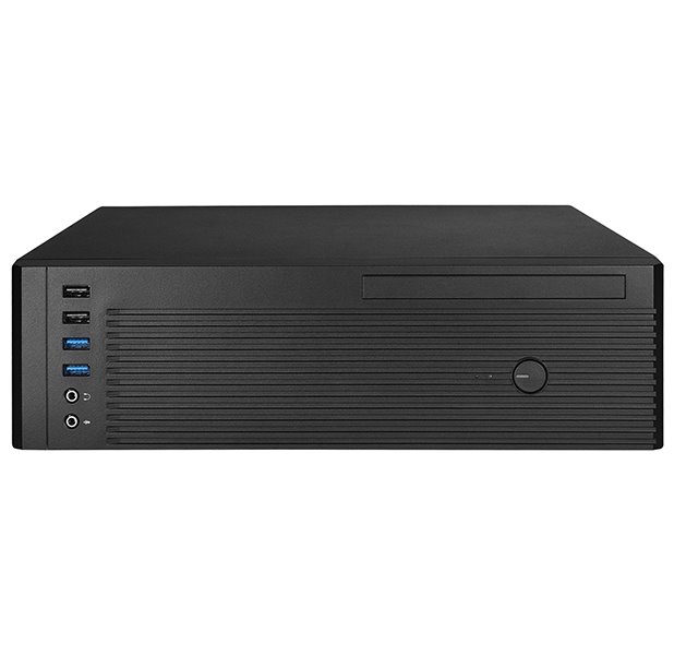 CHIEFTEC MiniITX  BE-10B-300 / 80 mm fan / 2 x USB 3.0 / 2 x USB 2.0 / 300W / černý