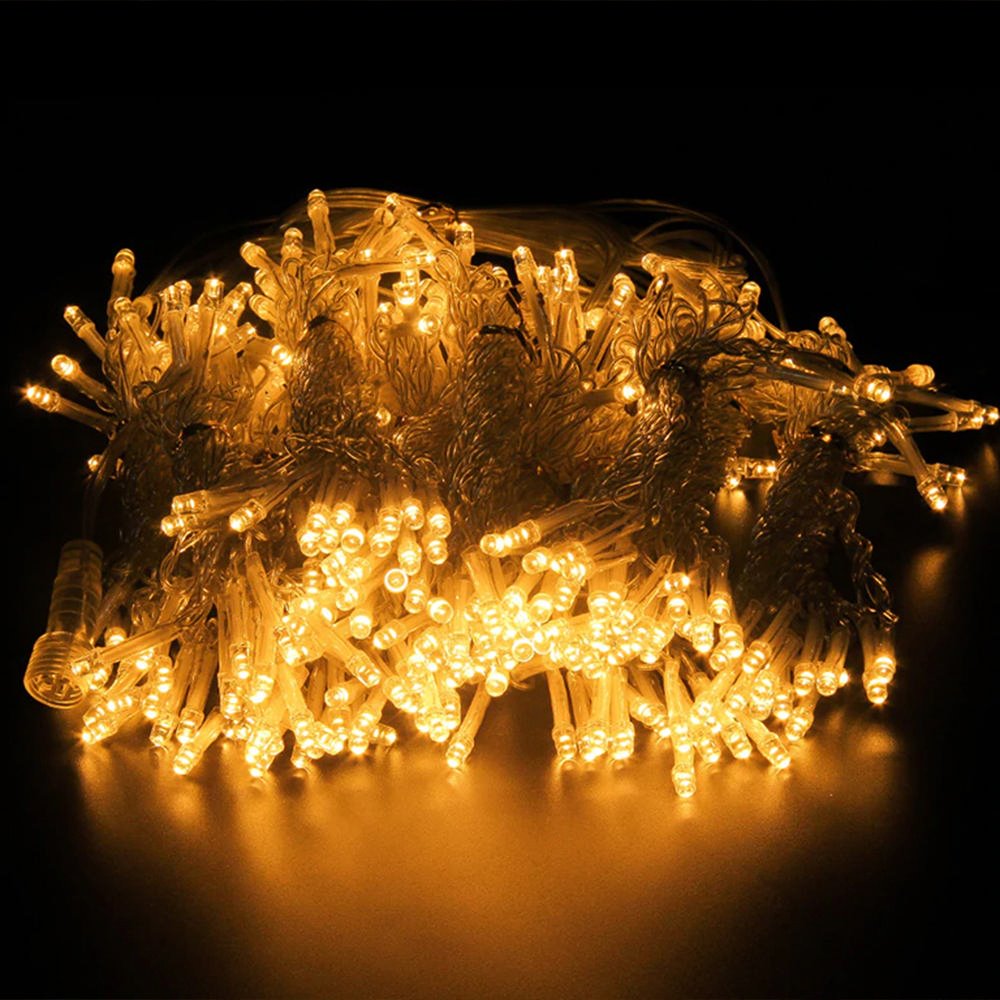 COLORWAY LED girlanda/ vnitřní / 300 LED / délka 3 x 3m / teplá bílá/ AC 220V