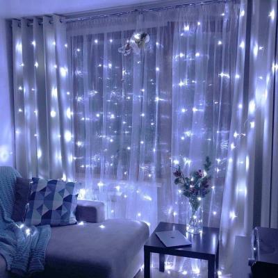 COLORWAY LED girlanda/ vnitřní / 300 LED / délka 3 x 3m / studená bílá/ AC 220V