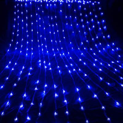 COLORWAY LED girlanda/ vnitřní / 300 LED / délka 3 x 3m / modrá/ AC 220V