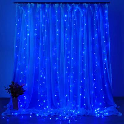 COLORWAY LED girlanda/ vnitřní / 300 LED / délka 3 x 3m / modrá/ AC 220V
