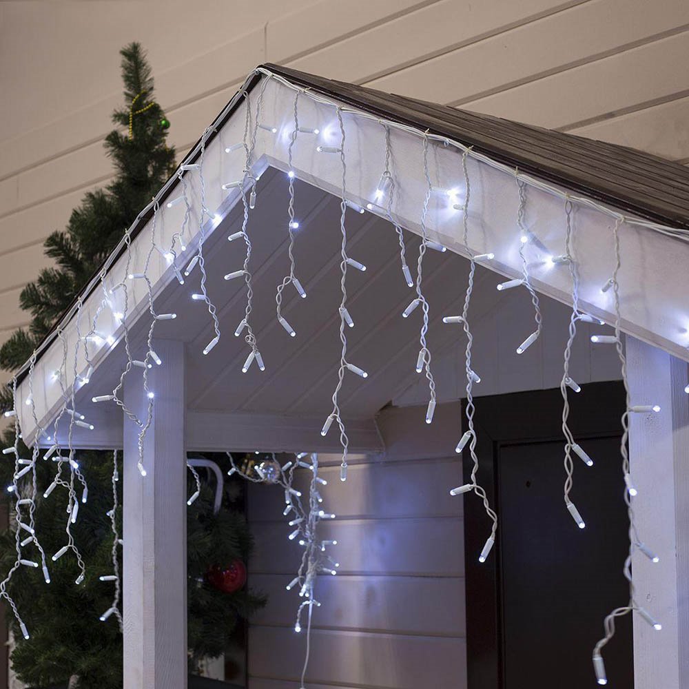 COLORWAY LED girlanda/ IP44 / 192 LED / délka 6m x 0,6m / studená bílá/ napájení AC, 220V, 6W