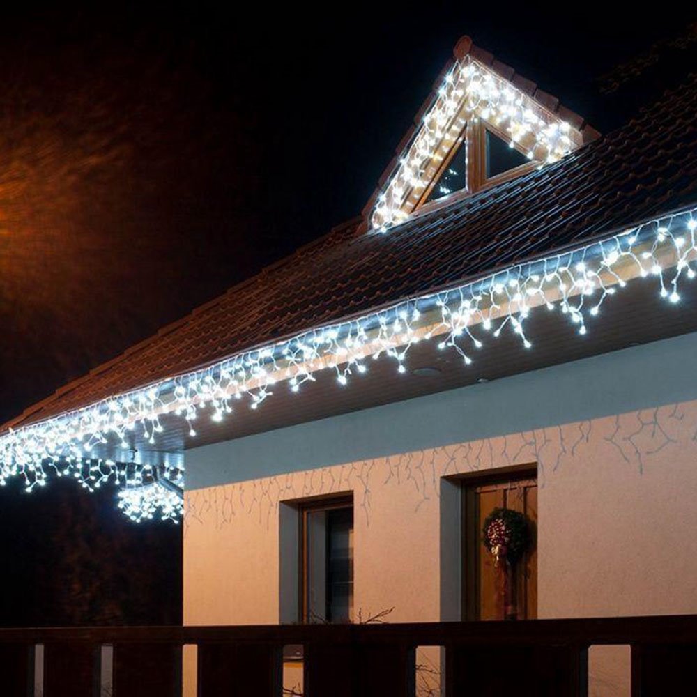 COLORWAY LED girlanda/ IP44 / 192 LED / délka 6m x 0,6m / studená bílá/ napájení AC, 220V, 6W