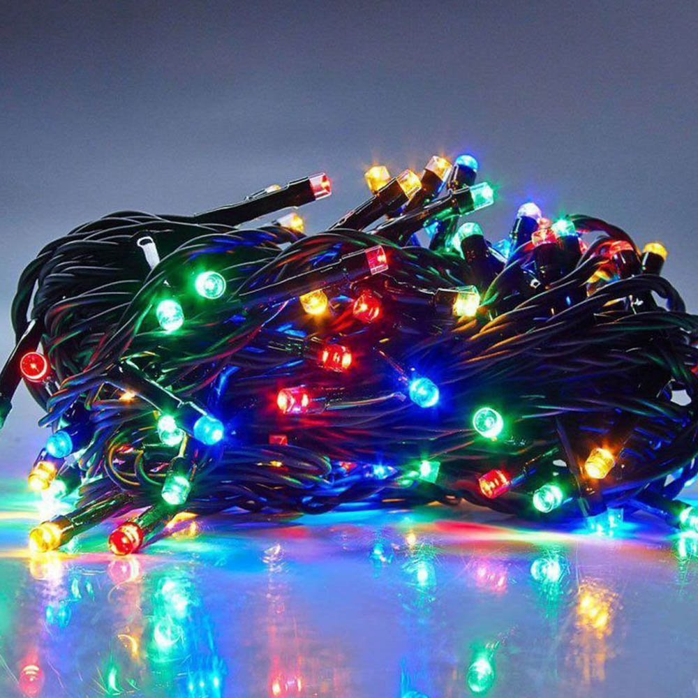 COLORWAY LED řetěz/ vnitřní / 50 LED / délka 5m / více barevný/ 8 funkcí/ napájení USB
