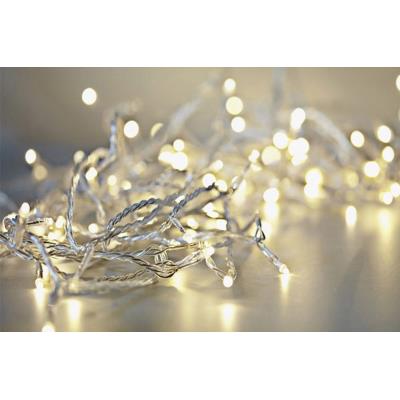 COLORWAY LED řetěz/ vnitřní / 50 LED / délka 5m / teplá bílá/ 8 funkcí/ napájení USB