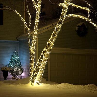 COLORWAY LED řetěz/ IP65 / 100 LED / délka 10m / teplá bílá/ napájení AC, 220V, 6W