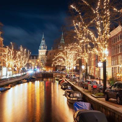 COLORWAY LED řetěz/ IP65 / 100 LED / délka 10m / teplá bílá/ napájení AC, 220V, 6W