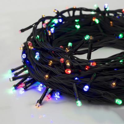 COLORWAY LED řetěz/ vnitřní / 50 LED / délka 5m / více barevný/ 8 funkcí/ napájení USB