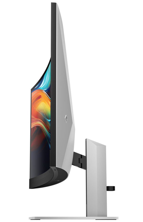 HP 740pm/ 39,7" prohnutý/ 5120x2160/ IPS/ 5ms/ 300 cd/m2/ 1000:1/ HDMI/ DP/ USB/ RJ-45/ VESA/ černo-šedý