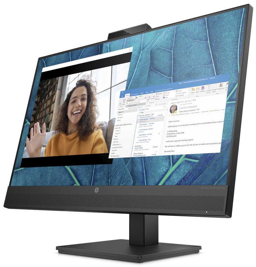 HP M27m/ 27"/ 1920x1080 / IPS/ 5ms/ 300 cd/m2/ 1000:1/ HDMI/ DP/ USB/ jack/ VESA/ černý