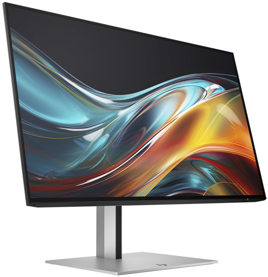 HP 724pf/ 23,8"/ 1920x1080 / IPS/ 5ms/ 300 cd/m2/ 1500:1/ HDMI/ DP/ USB/ VESA/ Pivot/ černo-stříbrný