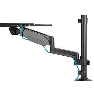 Neomounts  DS90-325BL1 / držák na stůl /pracovní místo / sezení-stání / monitor, klávesnice a myš