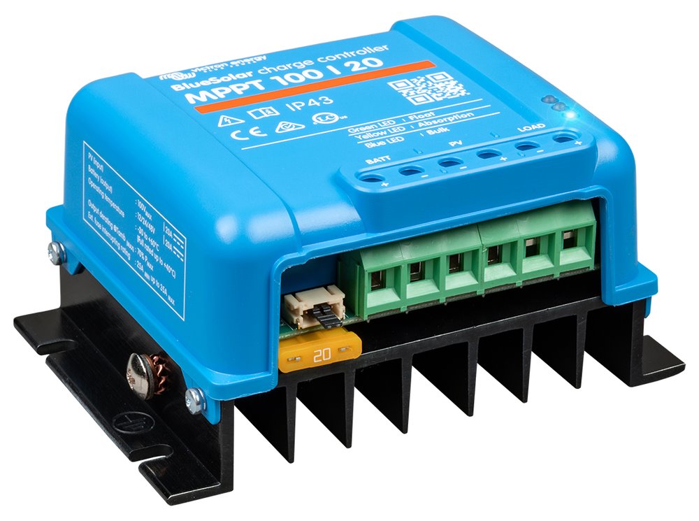 Victron BlueSolar 100/20 MPPT regulátor, 12/24/48V