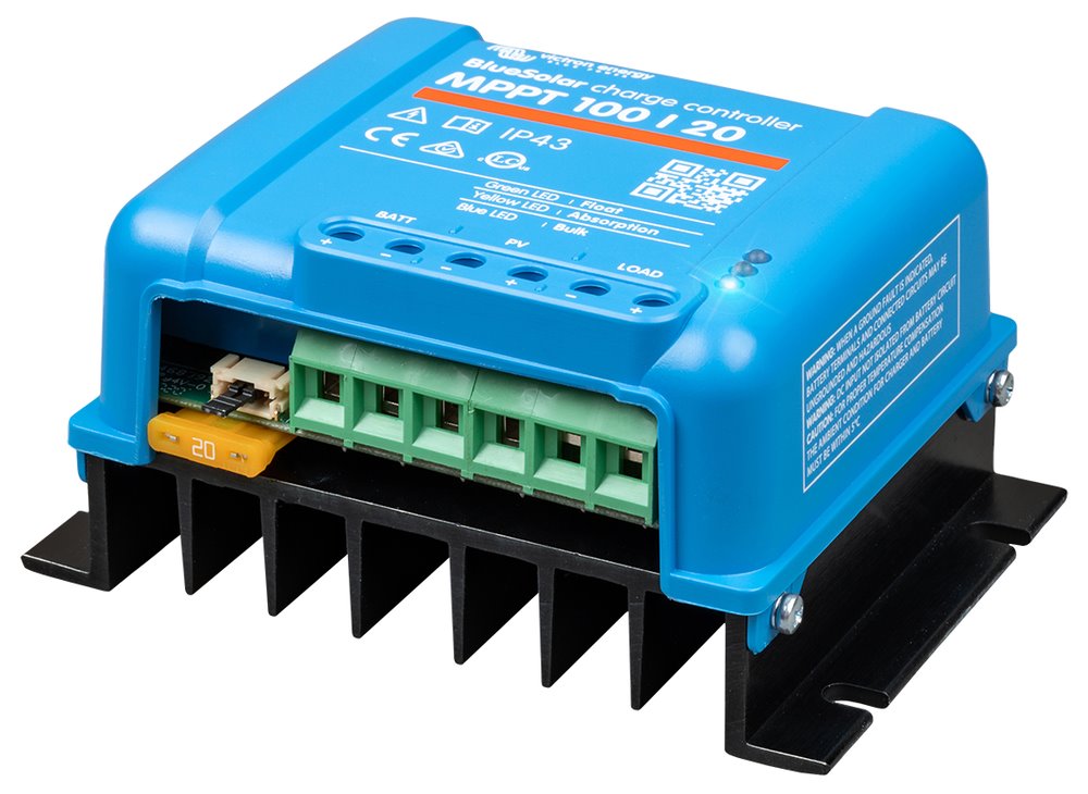 Victron BlueSolar 100/20 MPPT regulátor, 12/24/48V