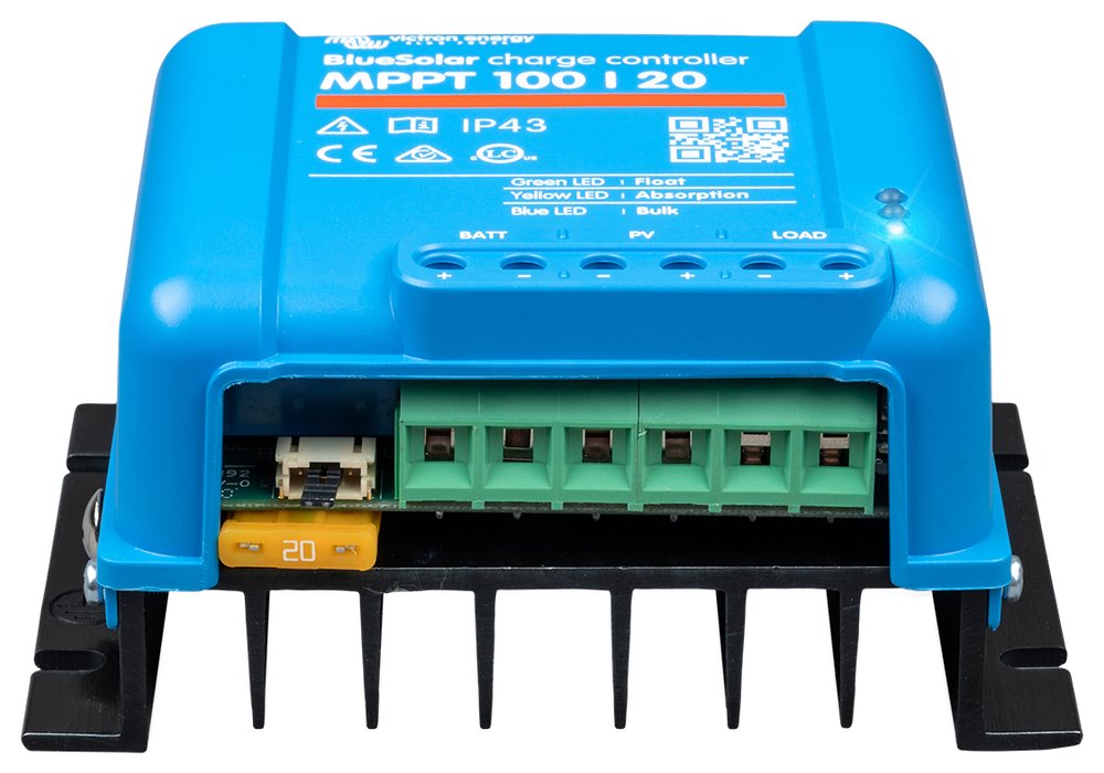 Victron BlueSolar 100/20 MPPT regulátor, 12/24/48V
