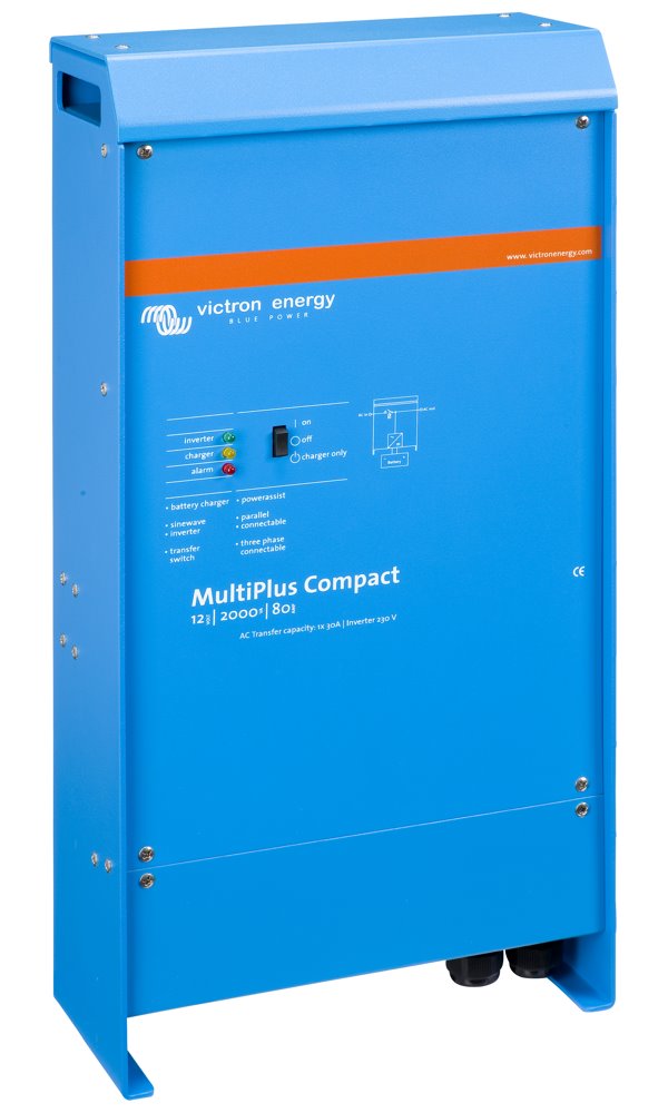 Victron MultiPlus C 12V/2000VA/80A-30A, měnič/nabíječ