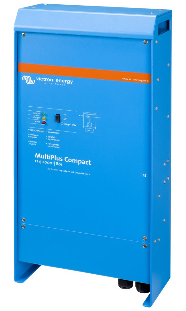 Victron MultiPlus C 12V/2000VA/80A-30A, měnič/nabíječ