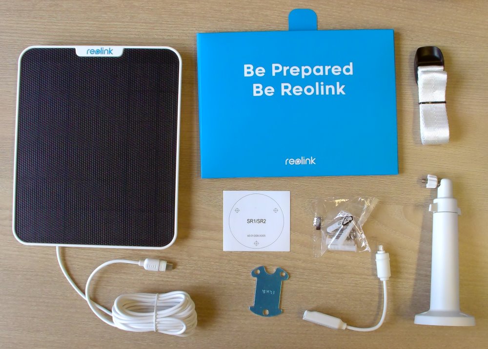 Reolink Solar Panel 2 pro bateriové Reolink kamery, 6W, USB-C