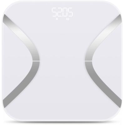 UMAX chytrá váha Smart Scale US20E/ 0,2 – 180 kg/ Bluetooth 4.0/ 11 tělesných parametrů/ čeština/ bílá