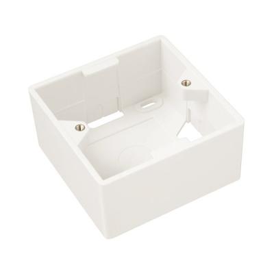 Solarix Box na omítku pro zásuvku SX9 bílý 80 x 80 x 41mm