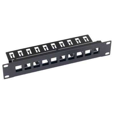 Triton 10' modulární patch panel 1U  pro max. 10ks keystone,otvor 14,8x17,5mm