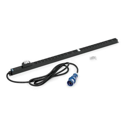 Triton 20xIEC C13,4xIEC C19,2x16A jistič,3x6.0mm 3m kabel 32A IEC60309,RAL9005