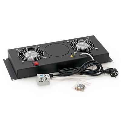 Triton 19" Vent. jednotka 220V/30W 4U 2xFAN+Term vertikální